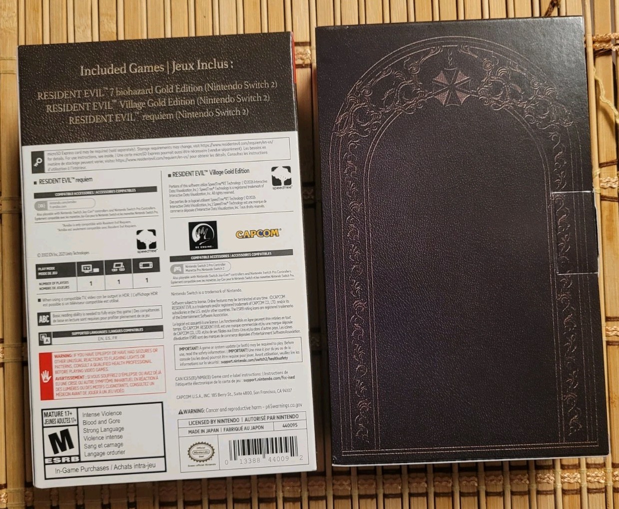 (Brand New, Sealed) Resident Evil Requiem Nintendo Switch 2 w/ Generations Box