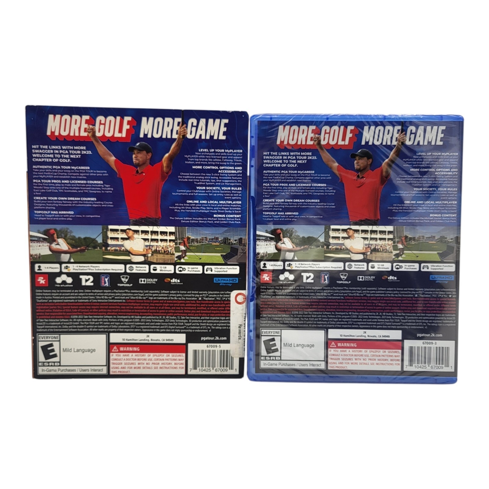 PGA Tour 2K23 Deluxe Edition PS5 Brand New Sealed W/Cardboard Sleeve NIB