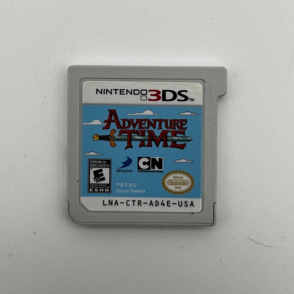 Adventure Time Hey Ice King Garbage 3DS Authentic Tested Cartridge Only