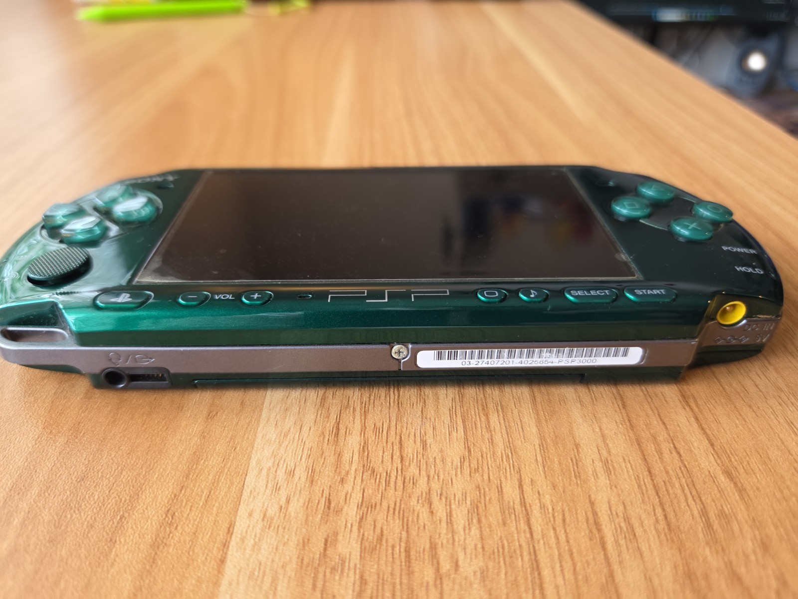 Sony PSP-3000 PSP 3000 Console Spirited Green SG Working Tested English language