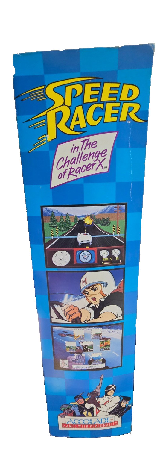 Speed Racer Accolade 3.5″ PC Computer Game Big Box Used