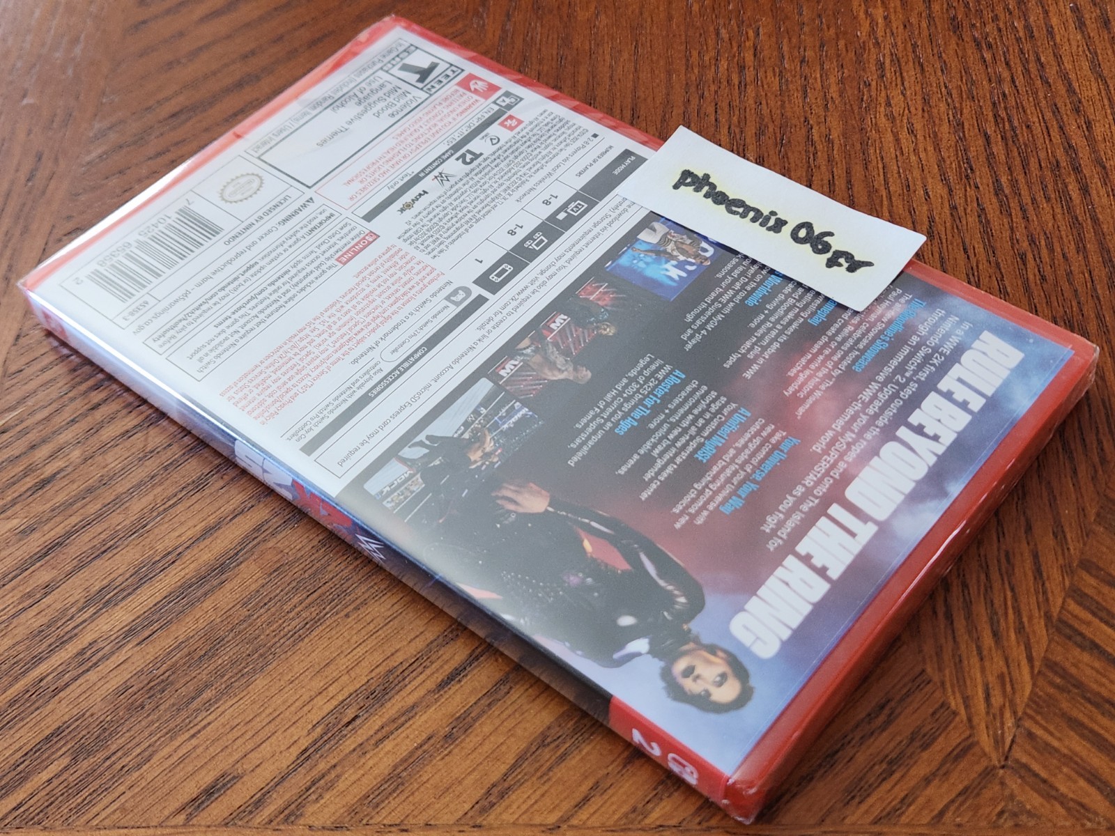 Brand New! WWE 2K25 NO GAME CARD (Nintendo Switch 2 NS2) Factory Sealed!