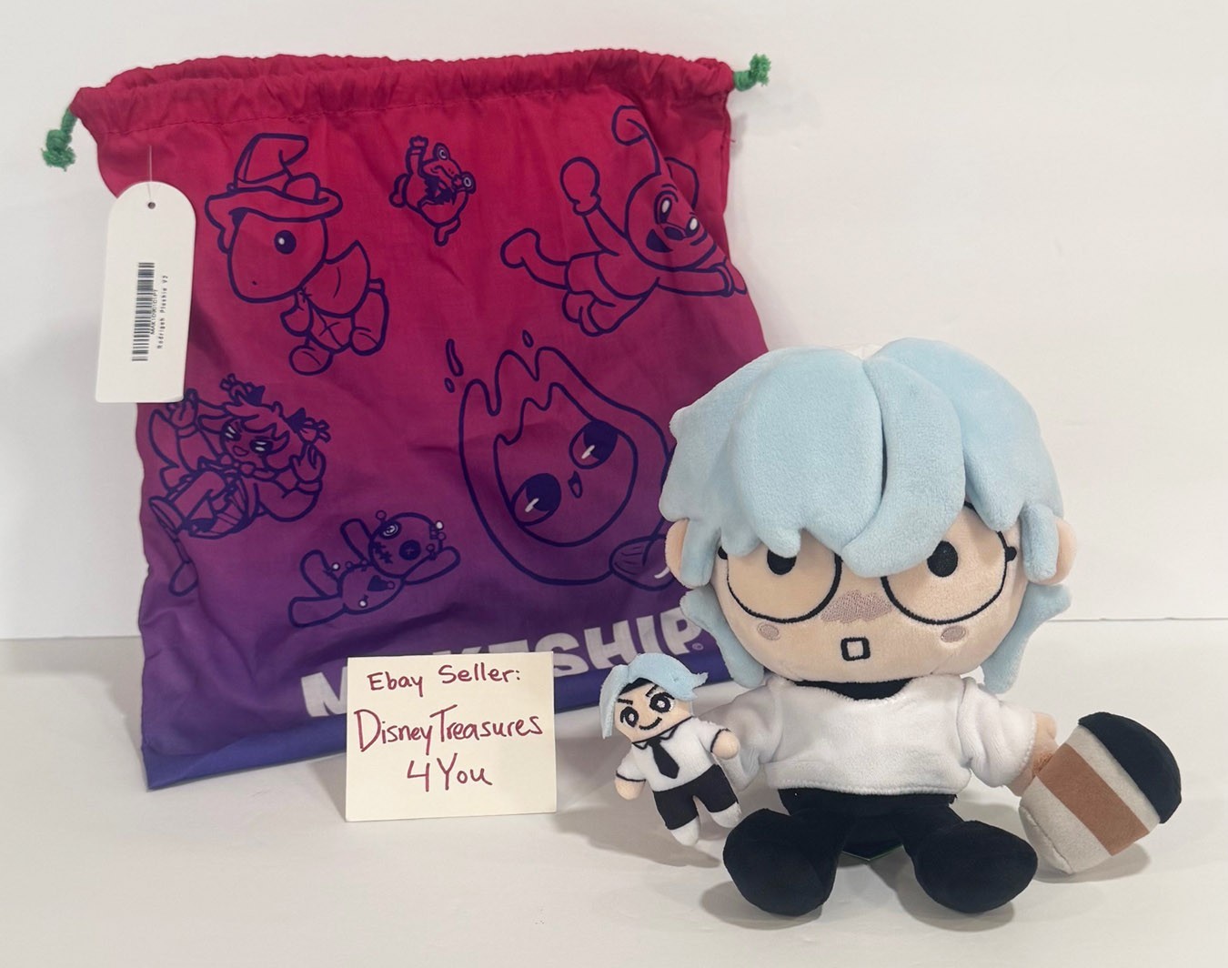 Makeship Rodriguh Plush Anime Youtube Cartoon FNAF Minecraft Only 828 Made RARE!
