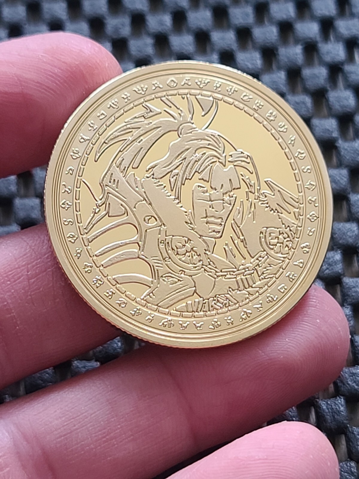 World Of Warcraft X CITIZEN Coin Medal Promo Watch Collab Blizzard WOW [VARIAN]
