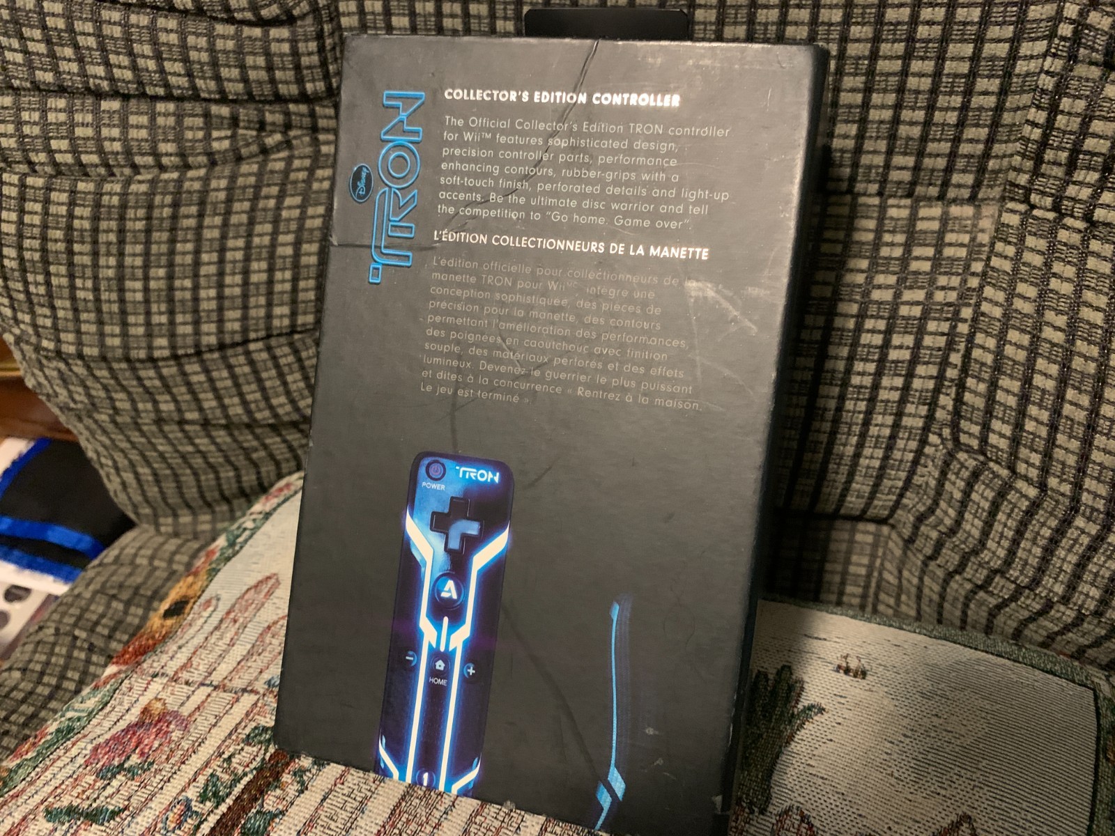 Tron Wii Remote Collectors Edition Nintendo Wii Controller 9083/20000 w/Box