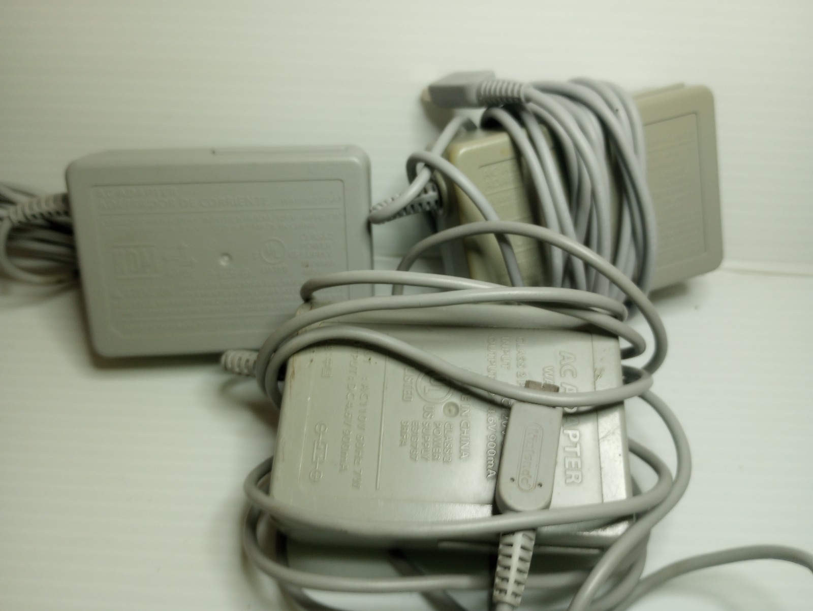 OEM Nintendo 2DS 3DS DSi XL Wall Chargers Lot of 3 WAP-002