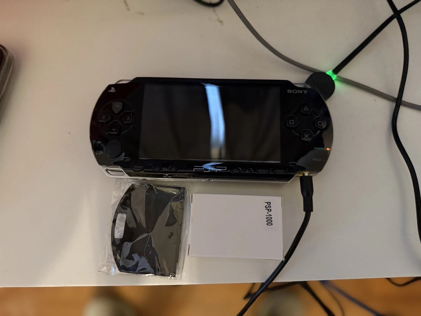 Sony PSP-1000 Black Handheld System Wi-Fi Region Free 480p USB