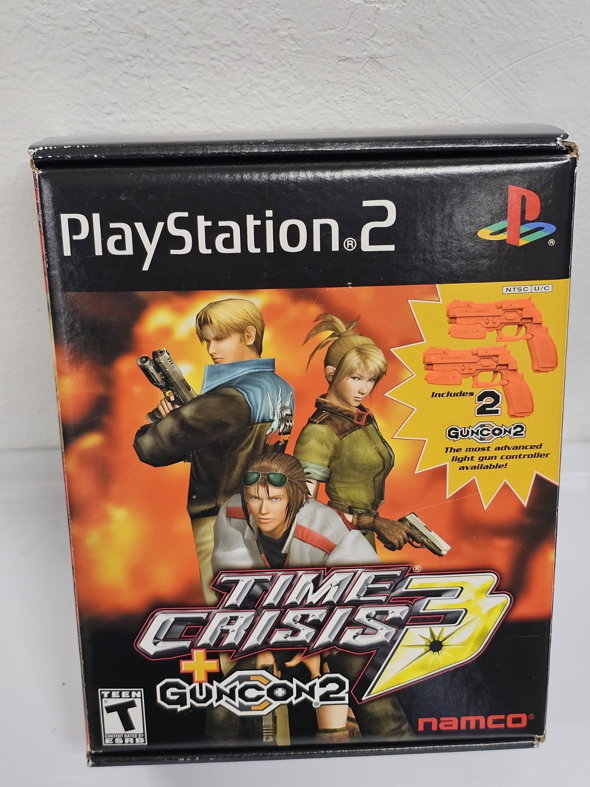 NEW Sony PS2 Playstation 2 Console Slim Black SCPH-70001 Broken Seal READ DESCRI