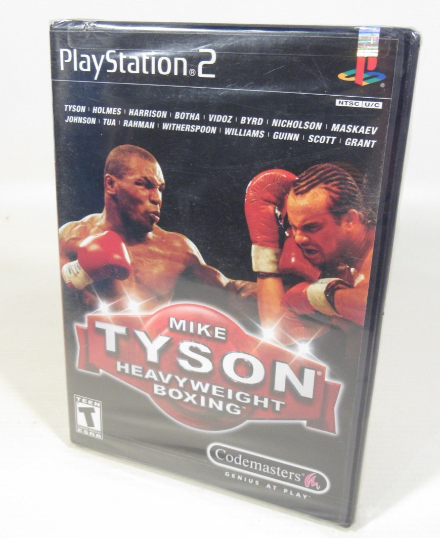 Mike Tyson Heavyweight Boxing (Sony PlayStation 2), UPC Punch, Factory Sealed