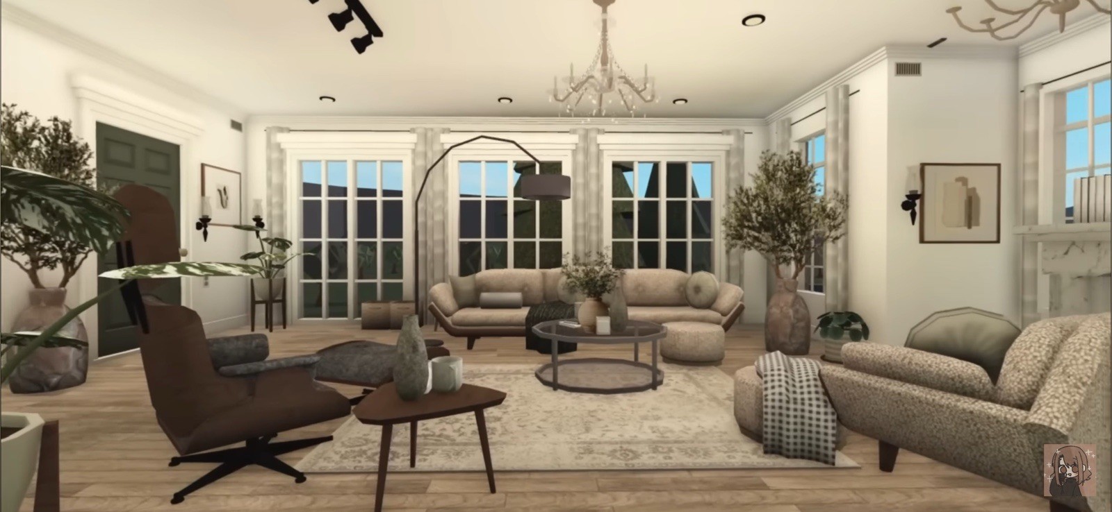 BLOXBURG SUBURBAN HILLSIDE HOME.CHECK DESCRIPTION.FASTBUILDER AFFORDABLE PRICE