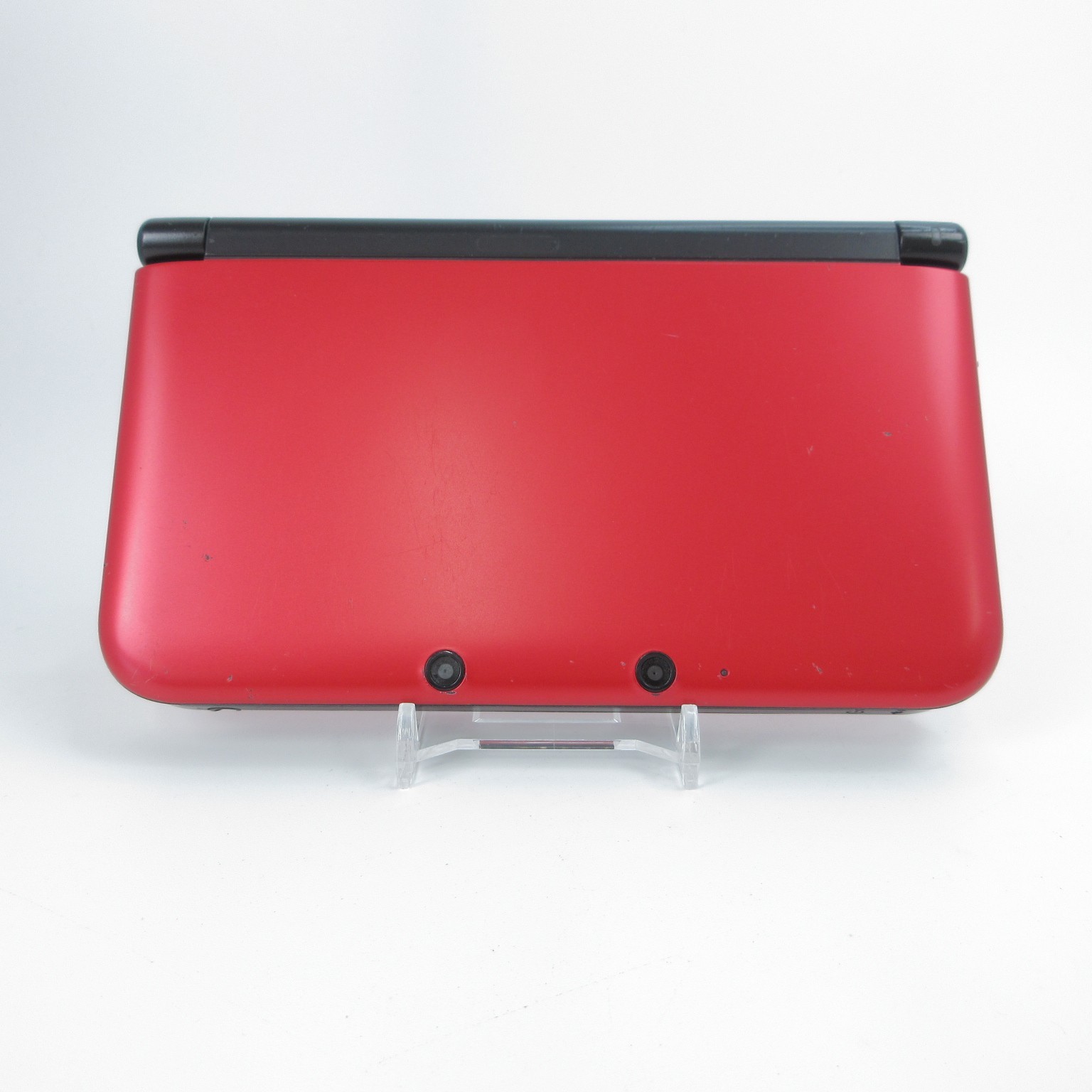 【Good】Nintendo 3DS LL XL Red x Black Console Japanese Edition #RET0122/01