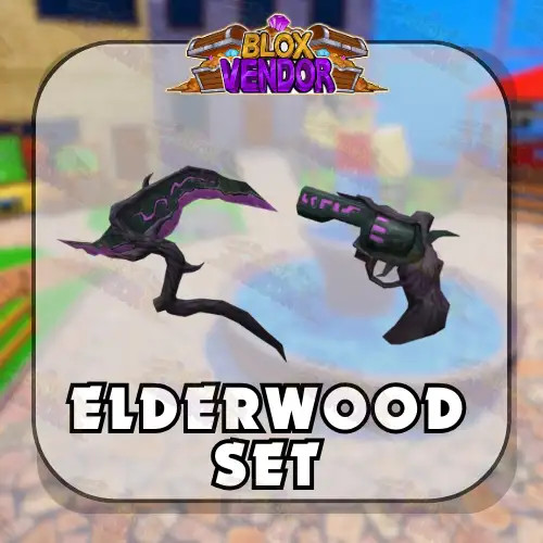 Murder Mystery 2 MM2 Elderwood Set Ancient Godly Knifes and Guns