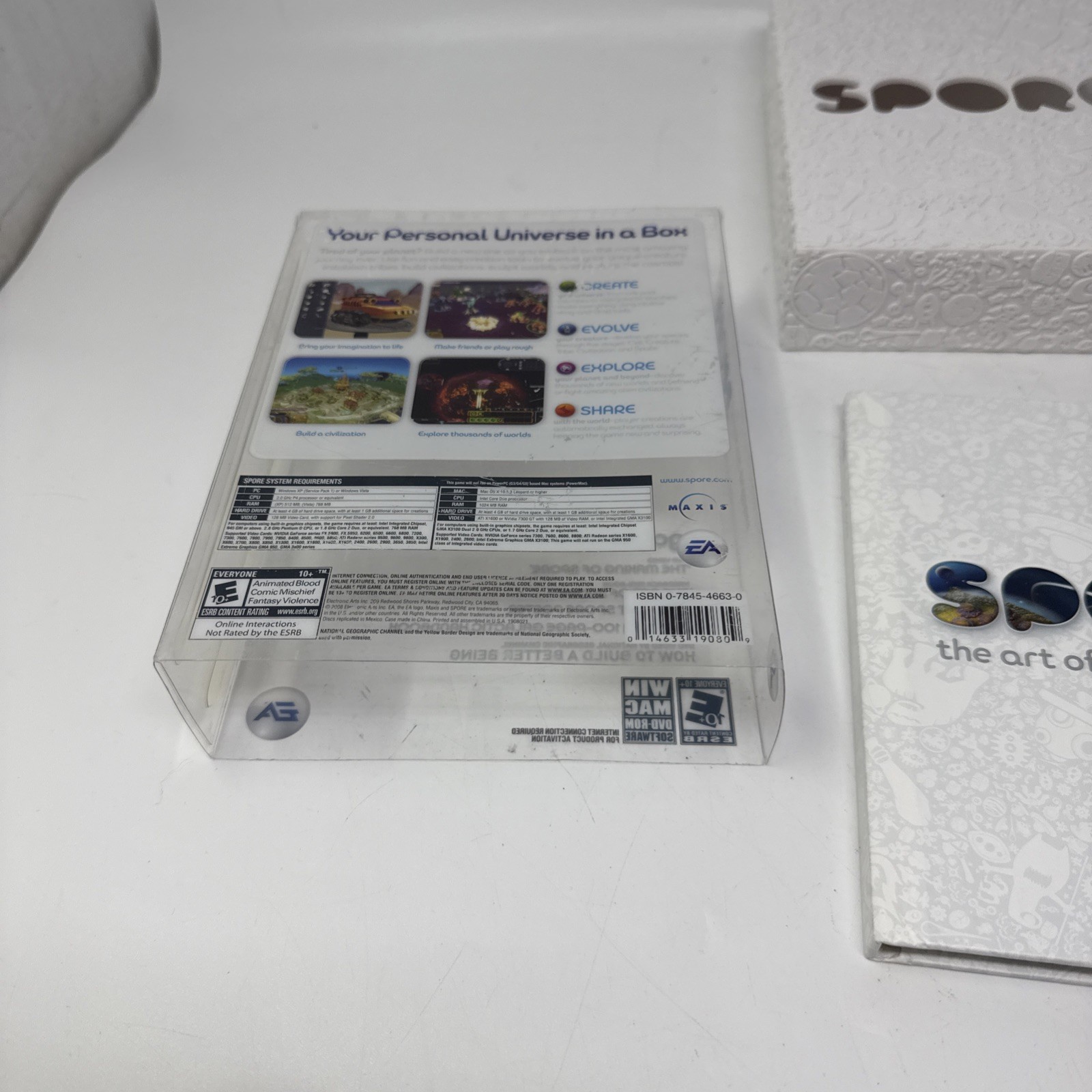 Spore: Galactic Edition (Windows/Mac, 2008) Complete In Box CIB