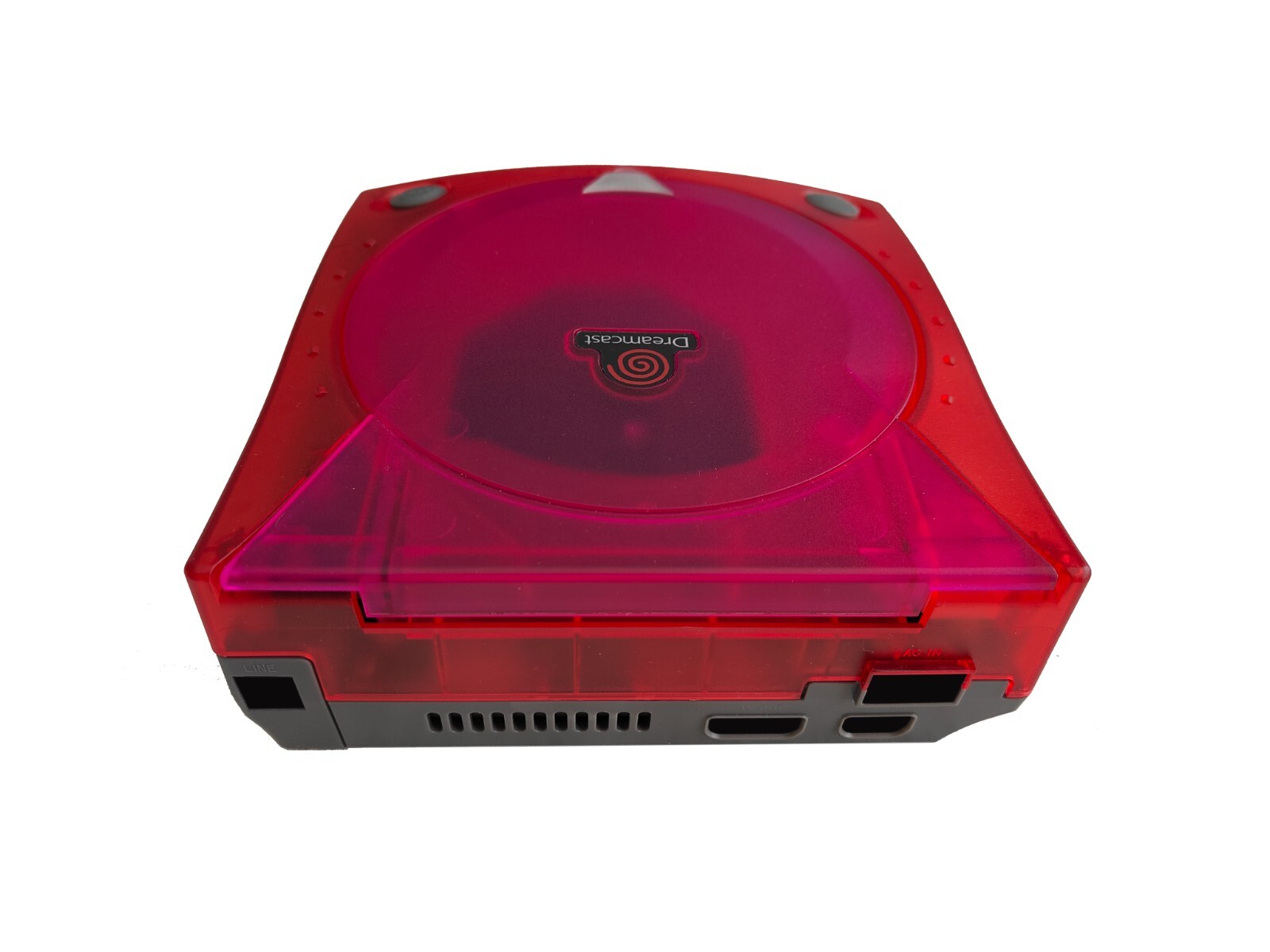 Dreamcast Purple＆red transparent shell replacement shell BRAND NEW (Veronica)