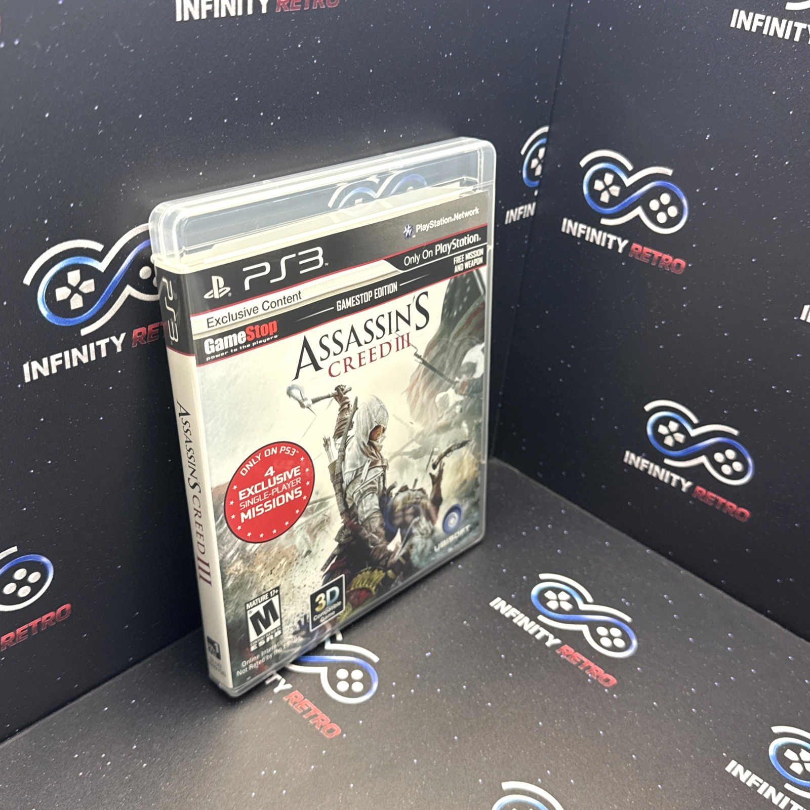 Assassin’s Creed III GameStop Edition PlayStation 3 PS3 CIB Refurbished & Tested