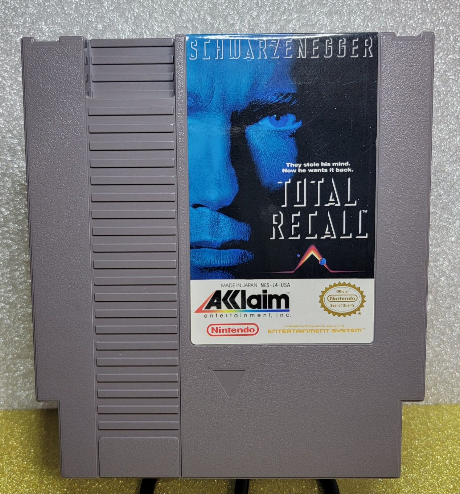 Total Recall NES Vintage Nintendo 1990 Cartridge Only No Manual Tested & Working