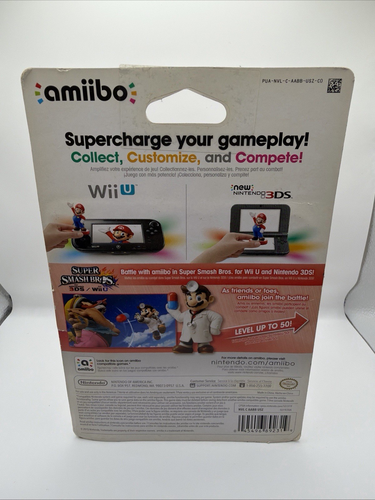 Nintendo Amiibo – Dr. Mario- Super Smash Bros – NEW