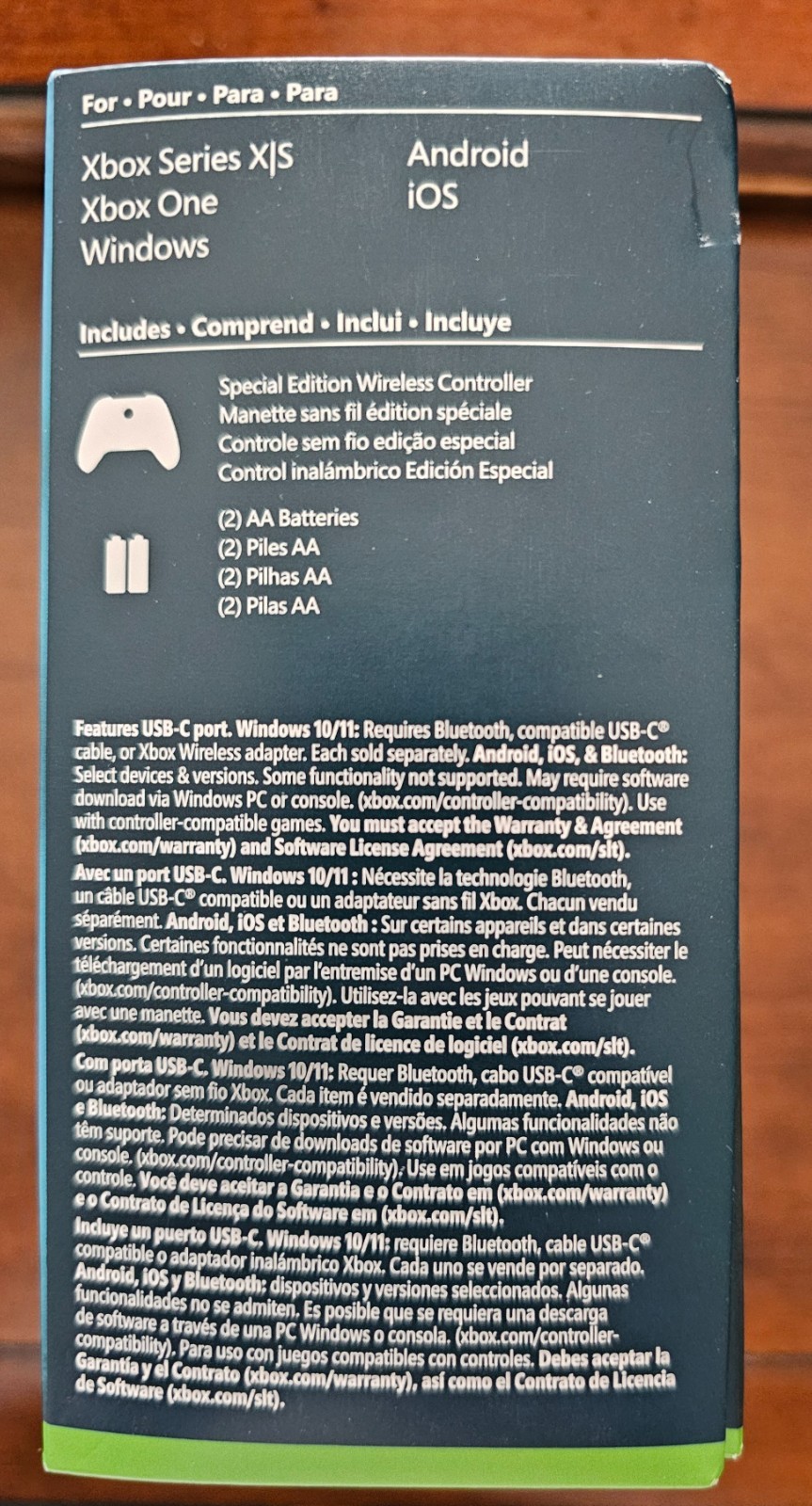 Microsoft Xbox Wireless Controller For Xbox One, Series X/S, PC – Ice Breaker