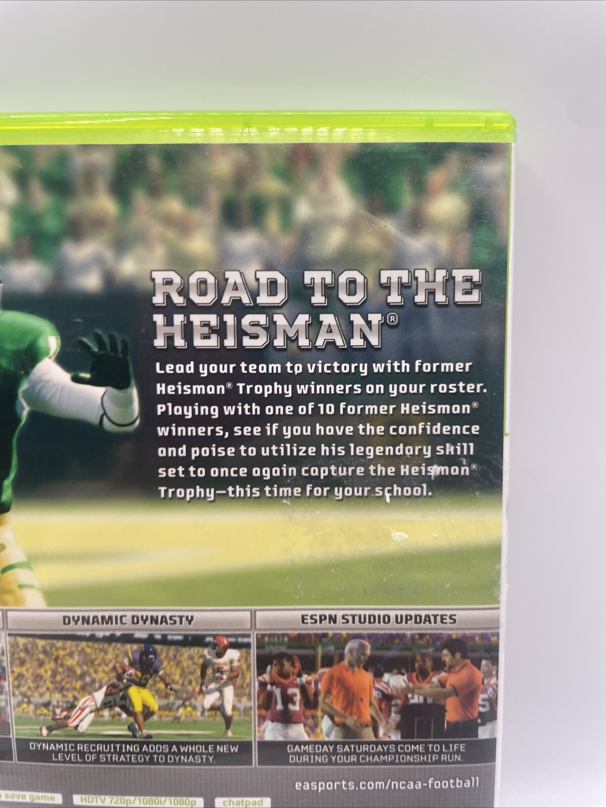 NCAA Football 13 (Microsoft Xbox 360, 2012) – Complete with Inserts – TESTED