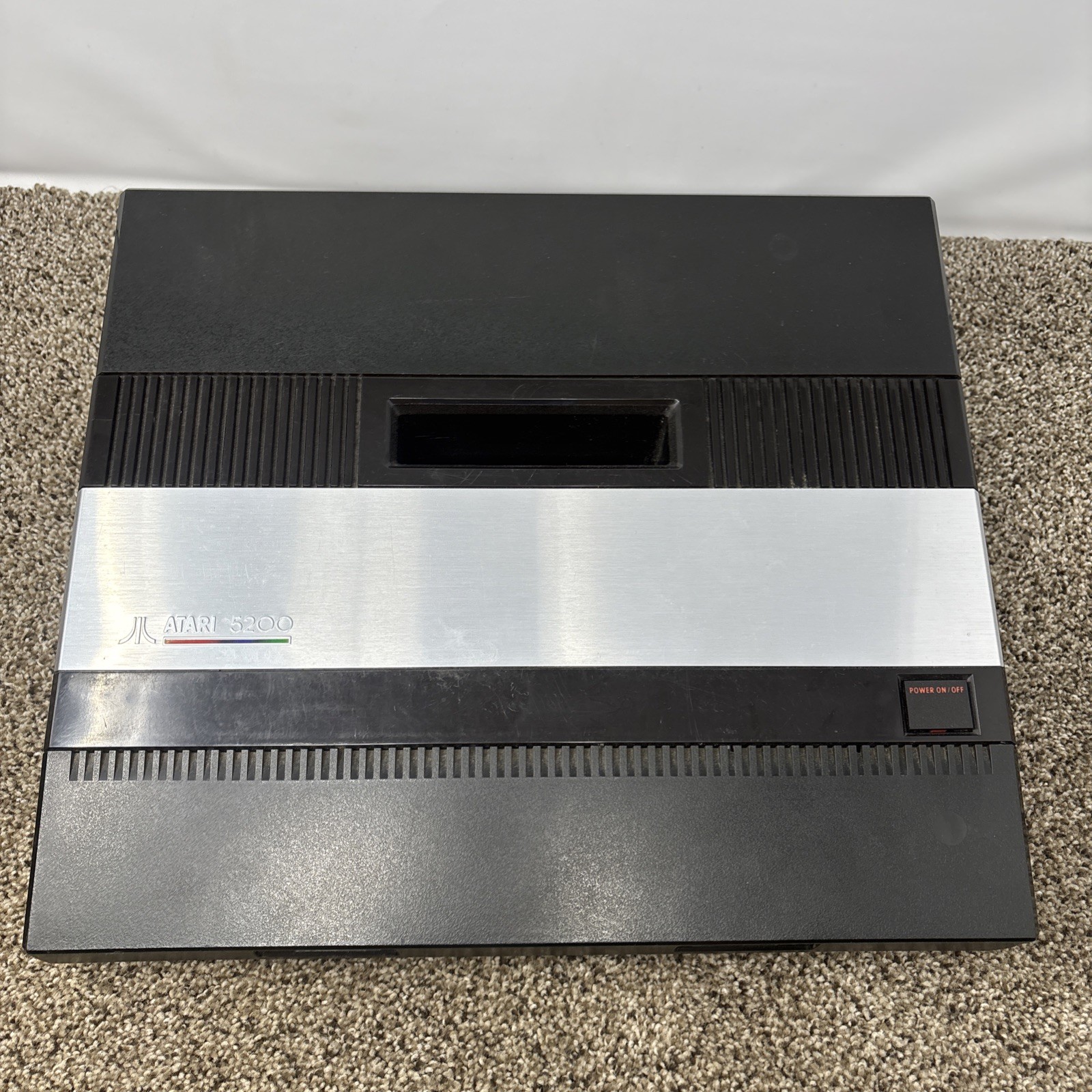 Atari 5200 2 Port Console And Power Supply Tested No Controllers