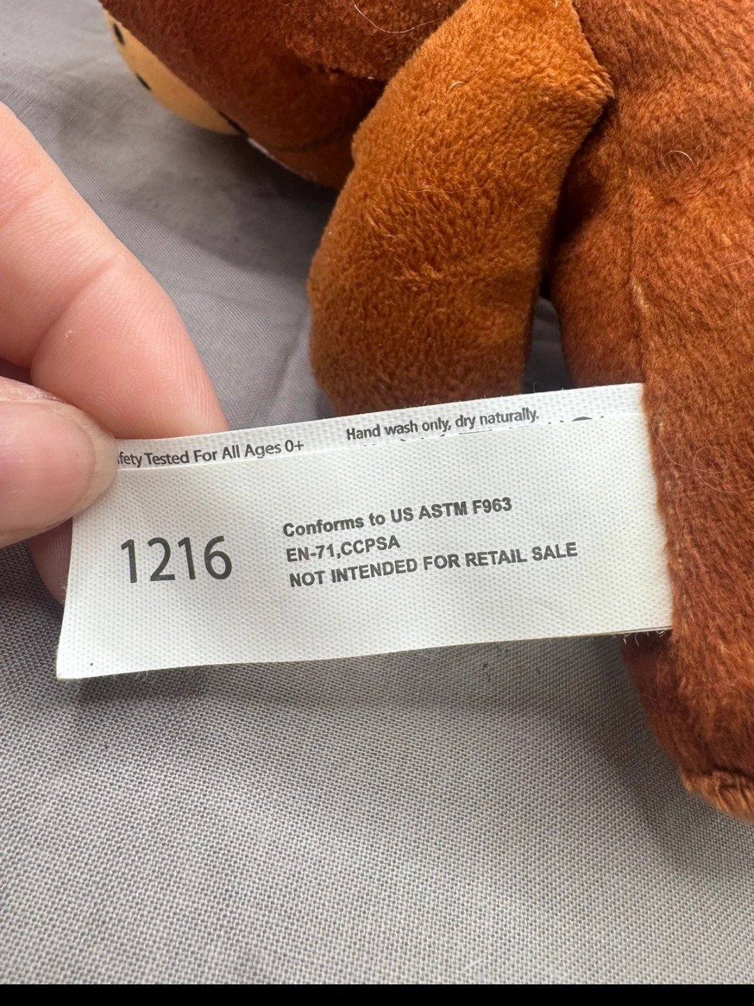 Freddy Fazbear Plush Doll 2016 Five Nights at Freddy’s MPN 1216