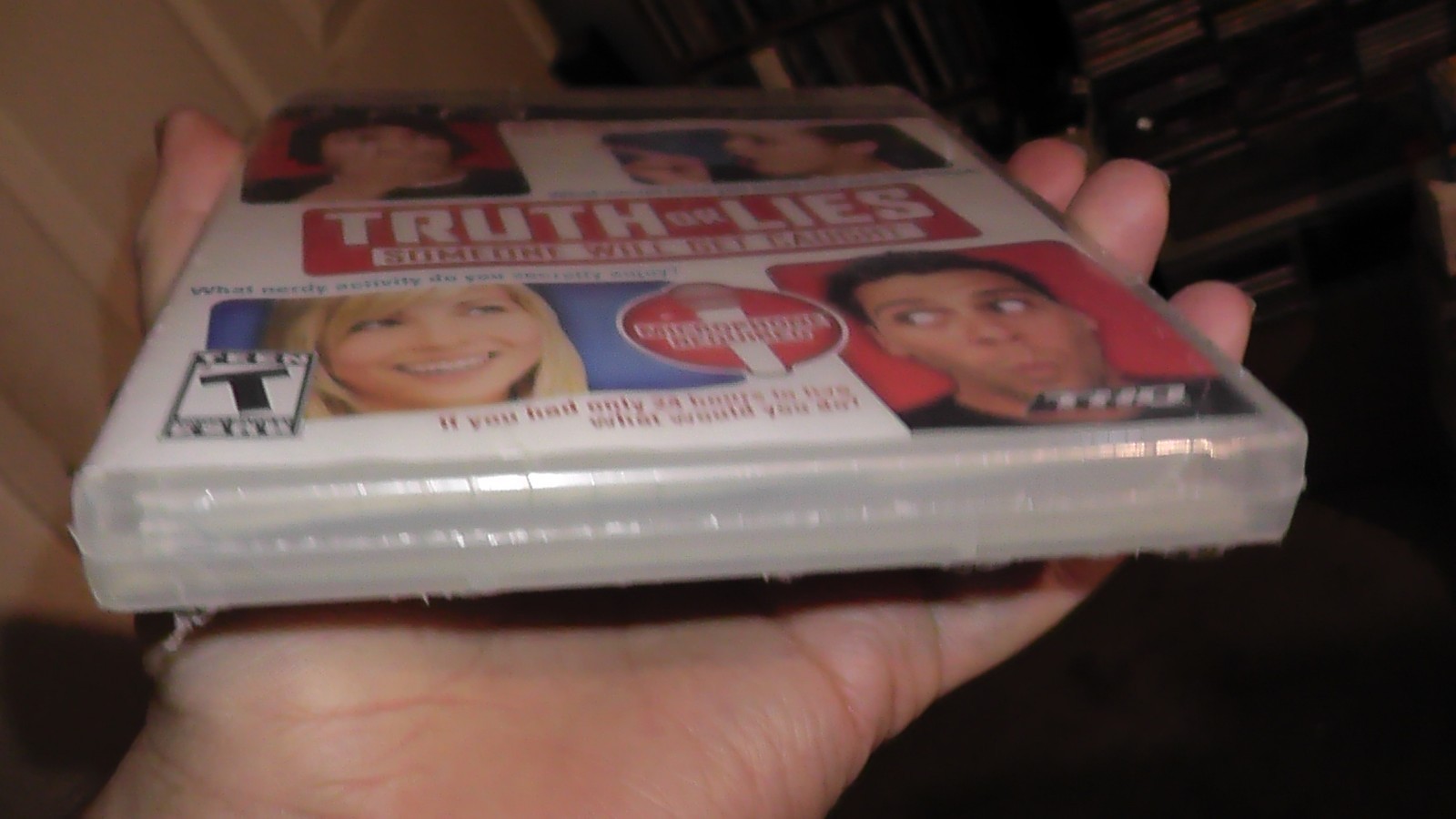 ps3 brand new truth or lies someone will get caught playstation 3