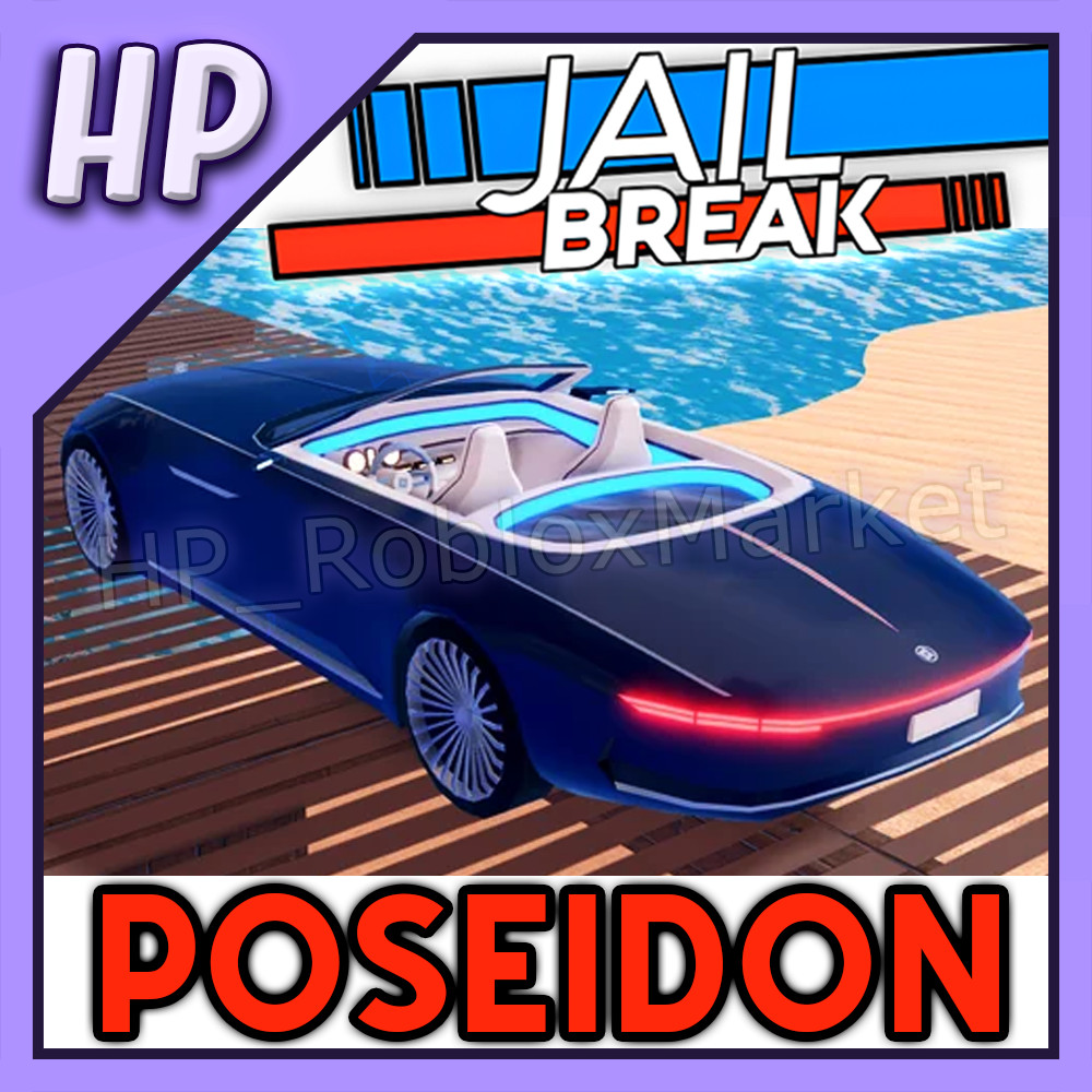 POSEIDON Roblox JailBreak 💎CLEAN • FAST DELIVERY⚡