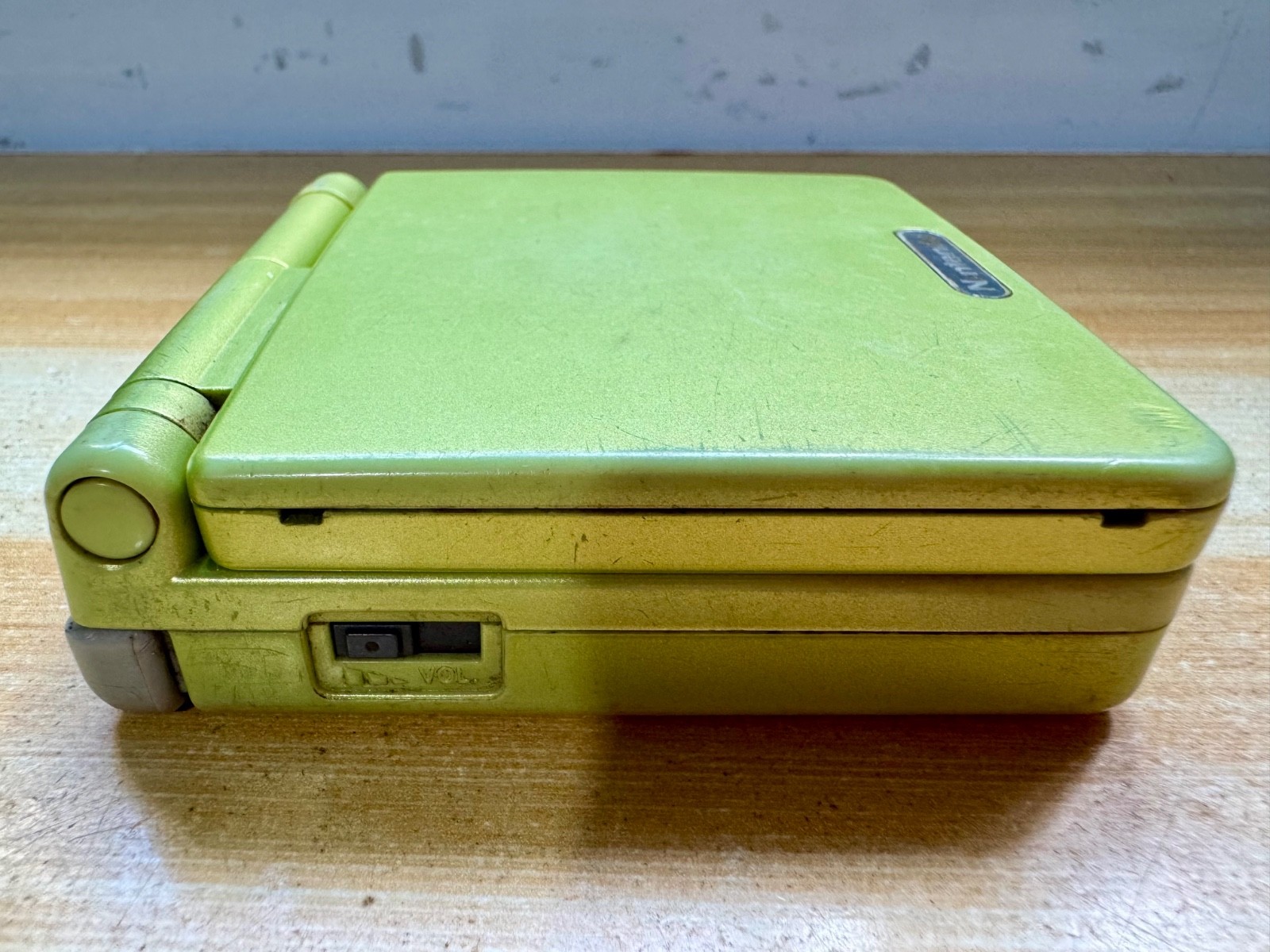 Nintendo Gameboy Advance SP AGS001 Lime Green Handheld System Console