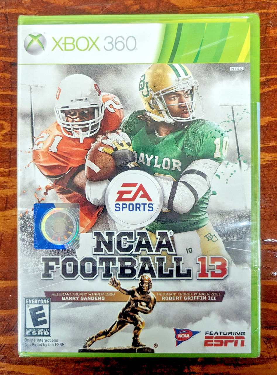 NCAA Football 13 Xbox 360 Factory Sealed Brand New (Microsoft Xbox 360, 2012)
