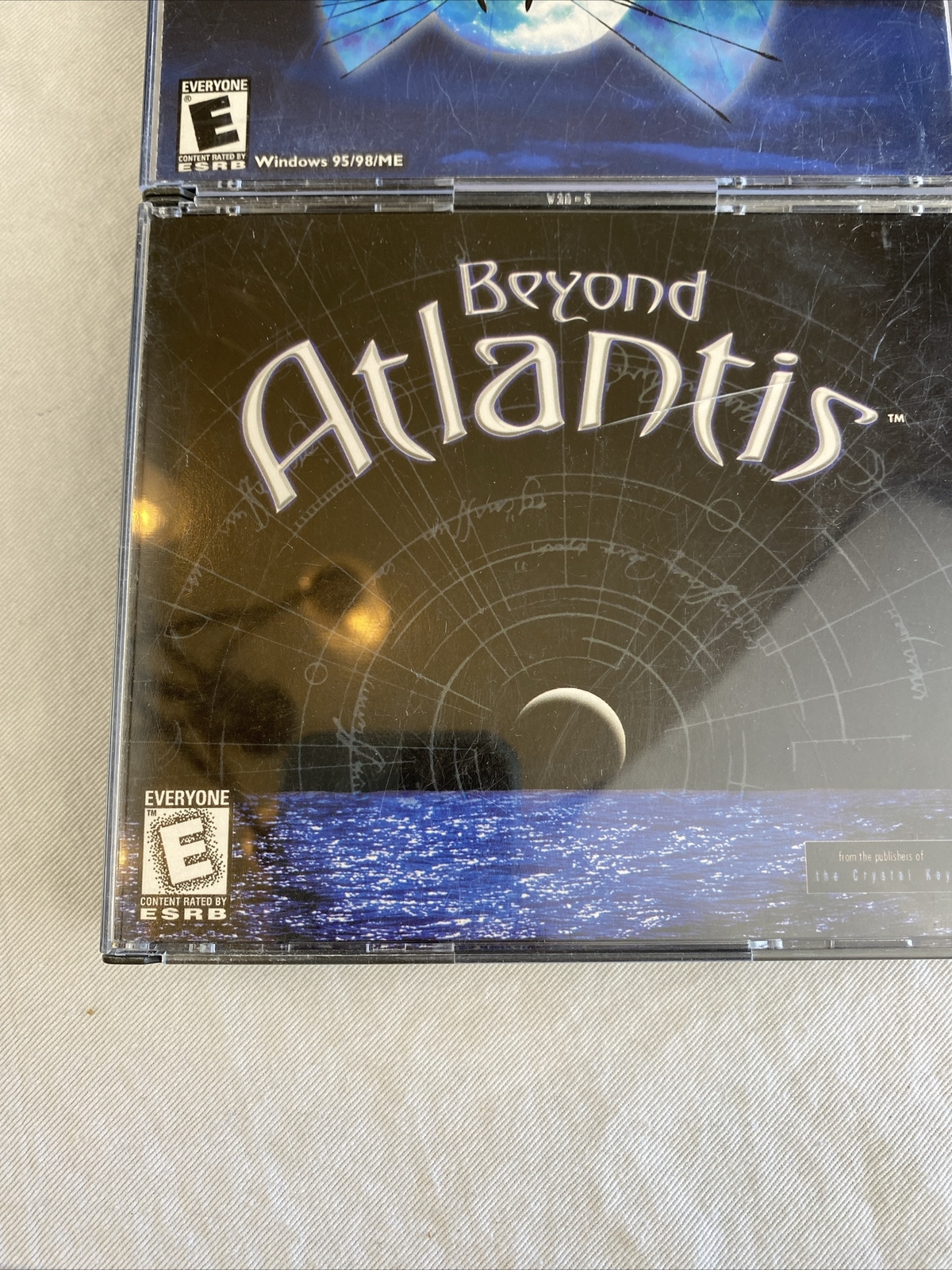 Beyond Atlantis & The Lost Tales PC CD-ROM 4-disc DreamCatcher Cryo