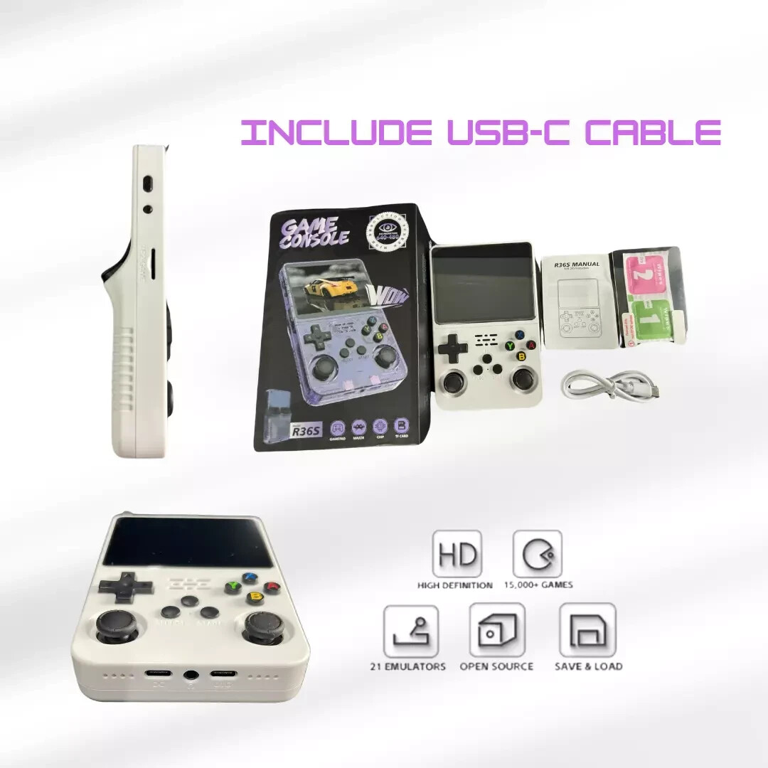 Gaming Console 64GB 15,000+ Games WiFi Linux System 3.5″ IPS