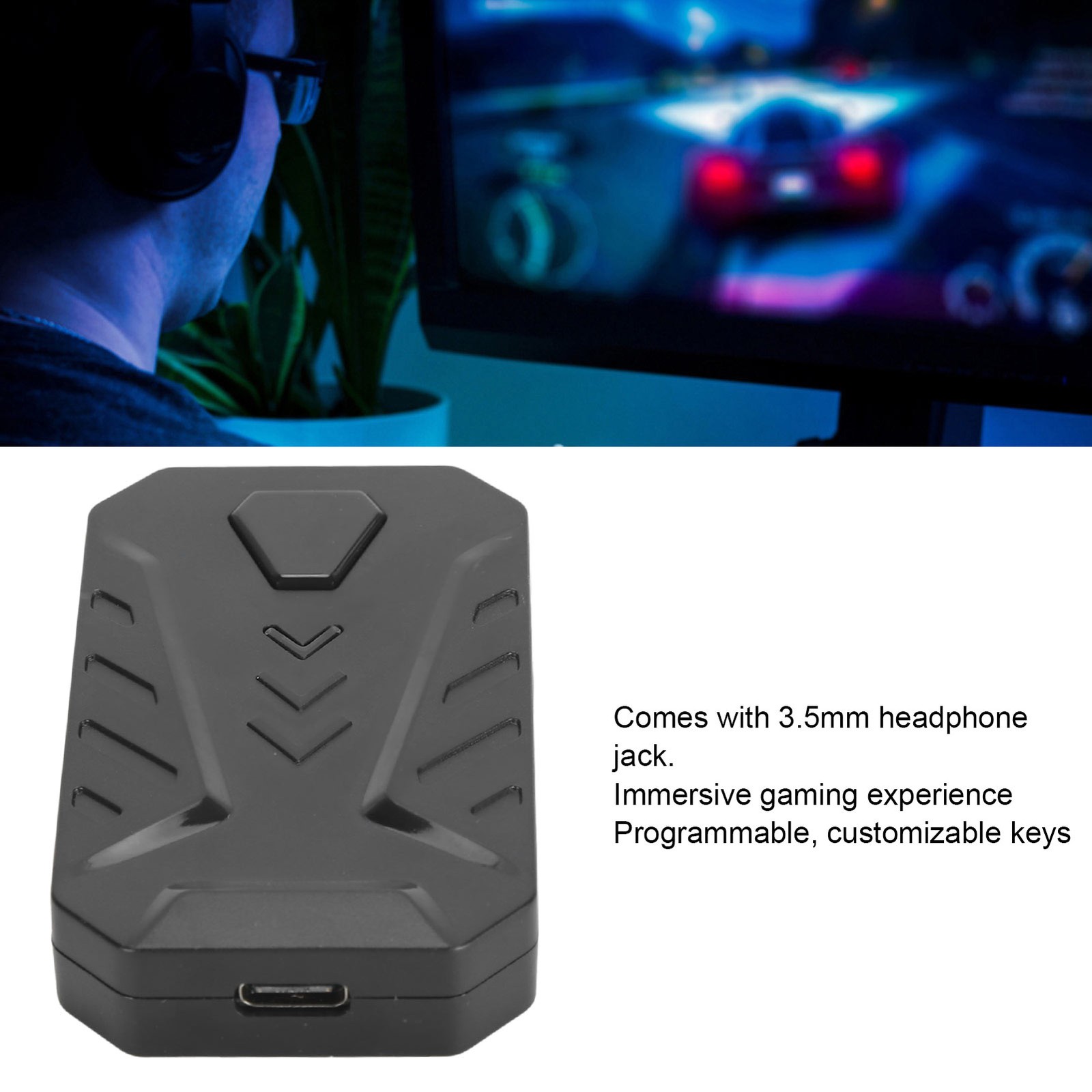Keyboard Mouse Converter Wireless Gaming Enhancer For One ABS Material HOT↑