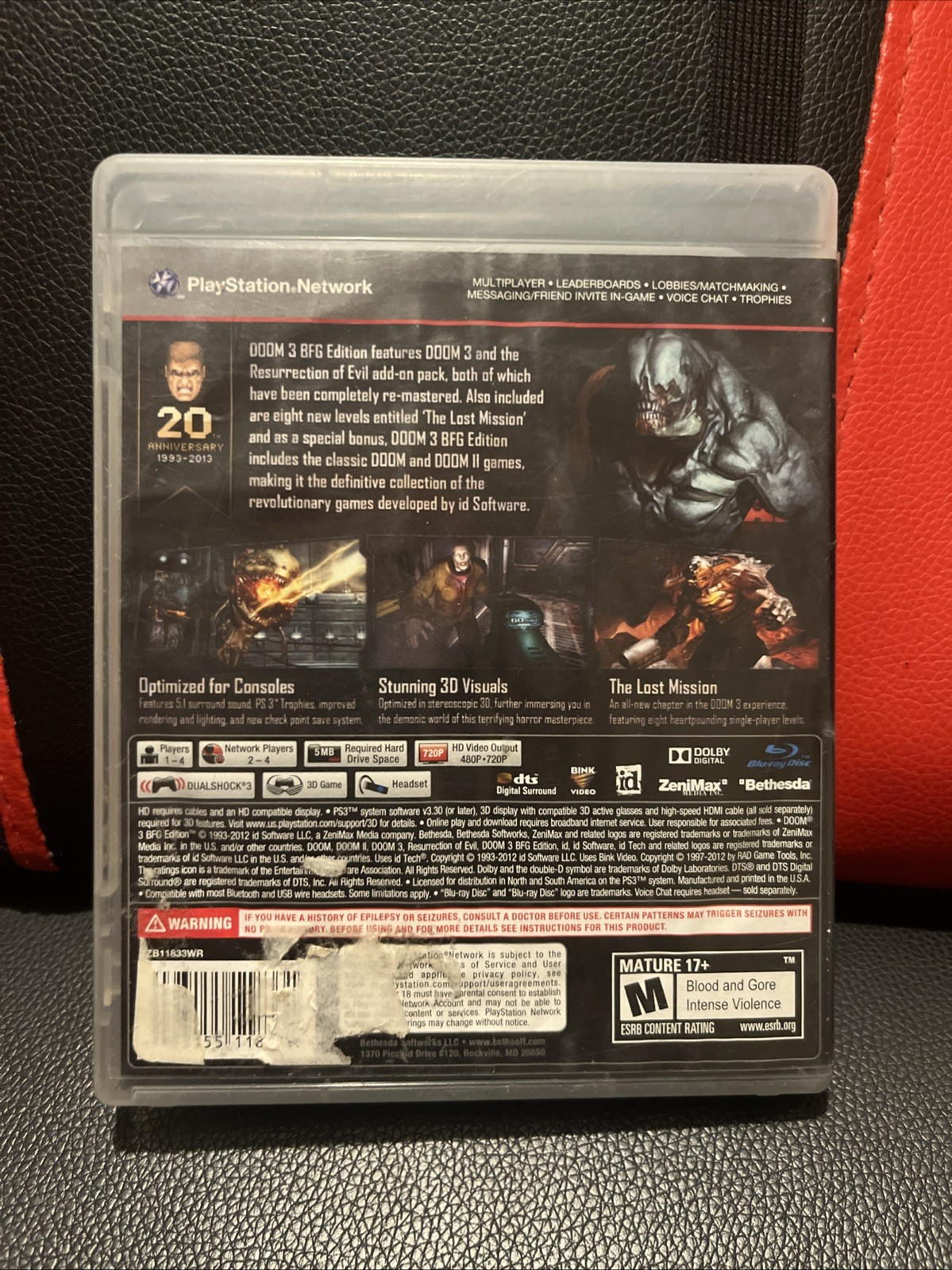 Doom 3 BFG Edition – Sony PlayStation 3