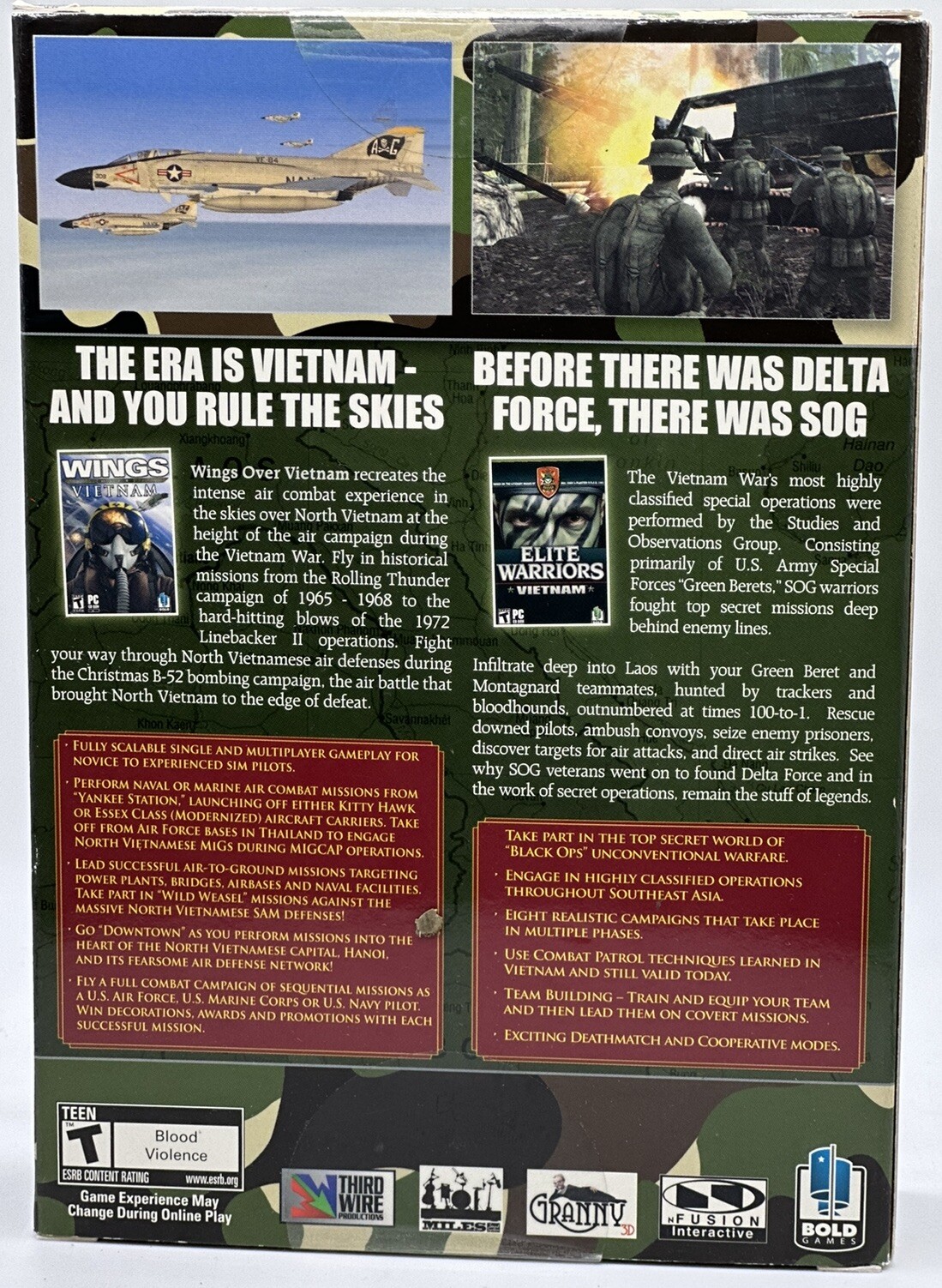 Vietnam Attack Pack (Microsoft Windows) Brand New Factory Sealed