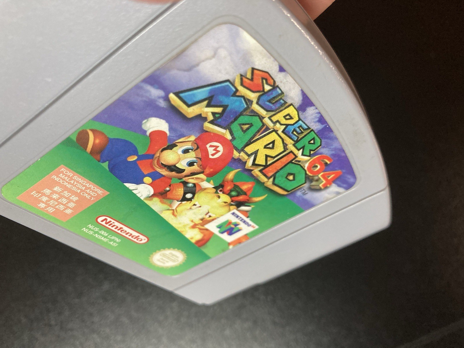 Super Mario 64 (Nintendo 64) Singapore Malaysia N64 Cartridge Only Authentic OEM