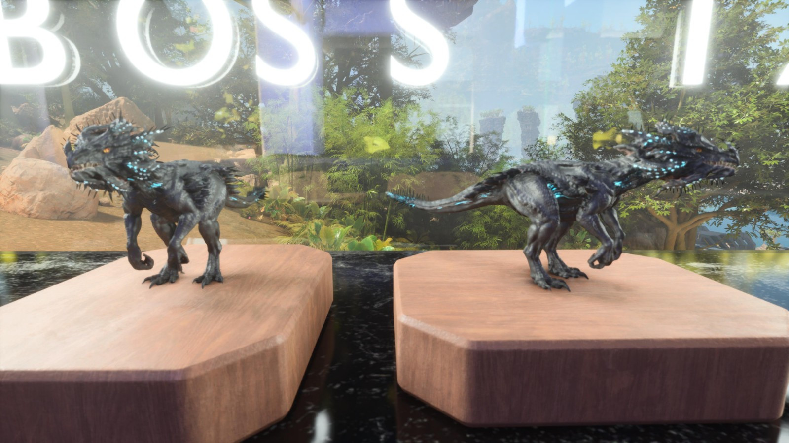 ARK ASA PVE OFFICIAL PAIR BABY VELONASAUR BLACK ID79 EXTINCTION PC/XBOX/PS5