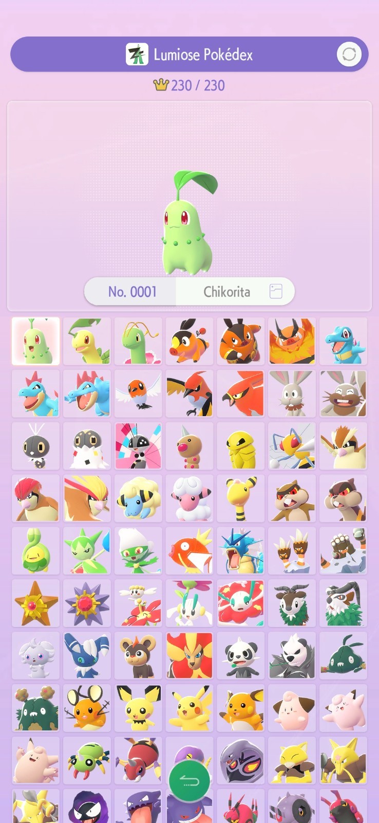 Pokémon HOME Complete Pokédex 720+ (Shiny + Non-Shiny) | Pokémon ZA Living Dex |