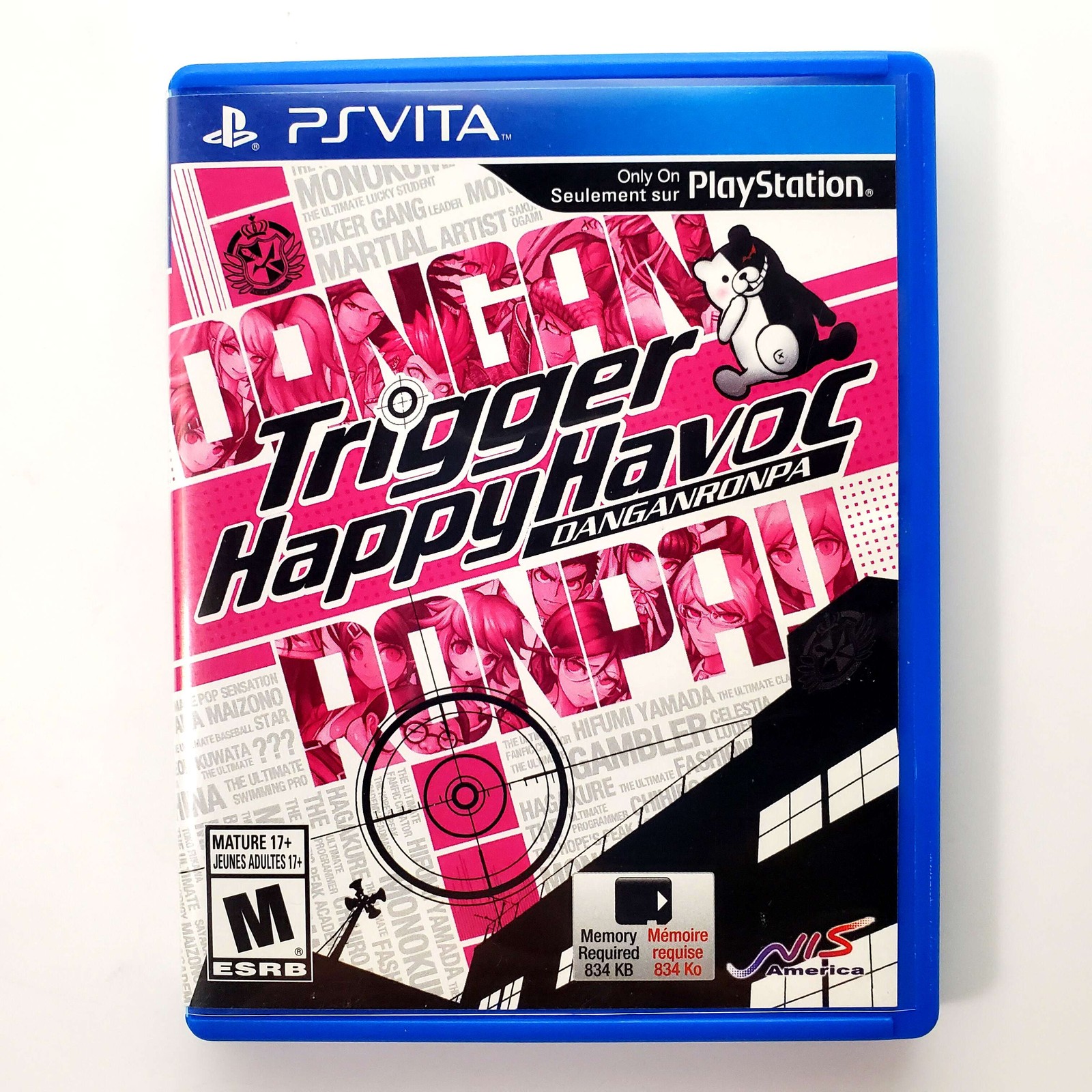 DanganRonpa Trigger Happy Havoc – Sony Playstation Vita PSV Tested Authentic
