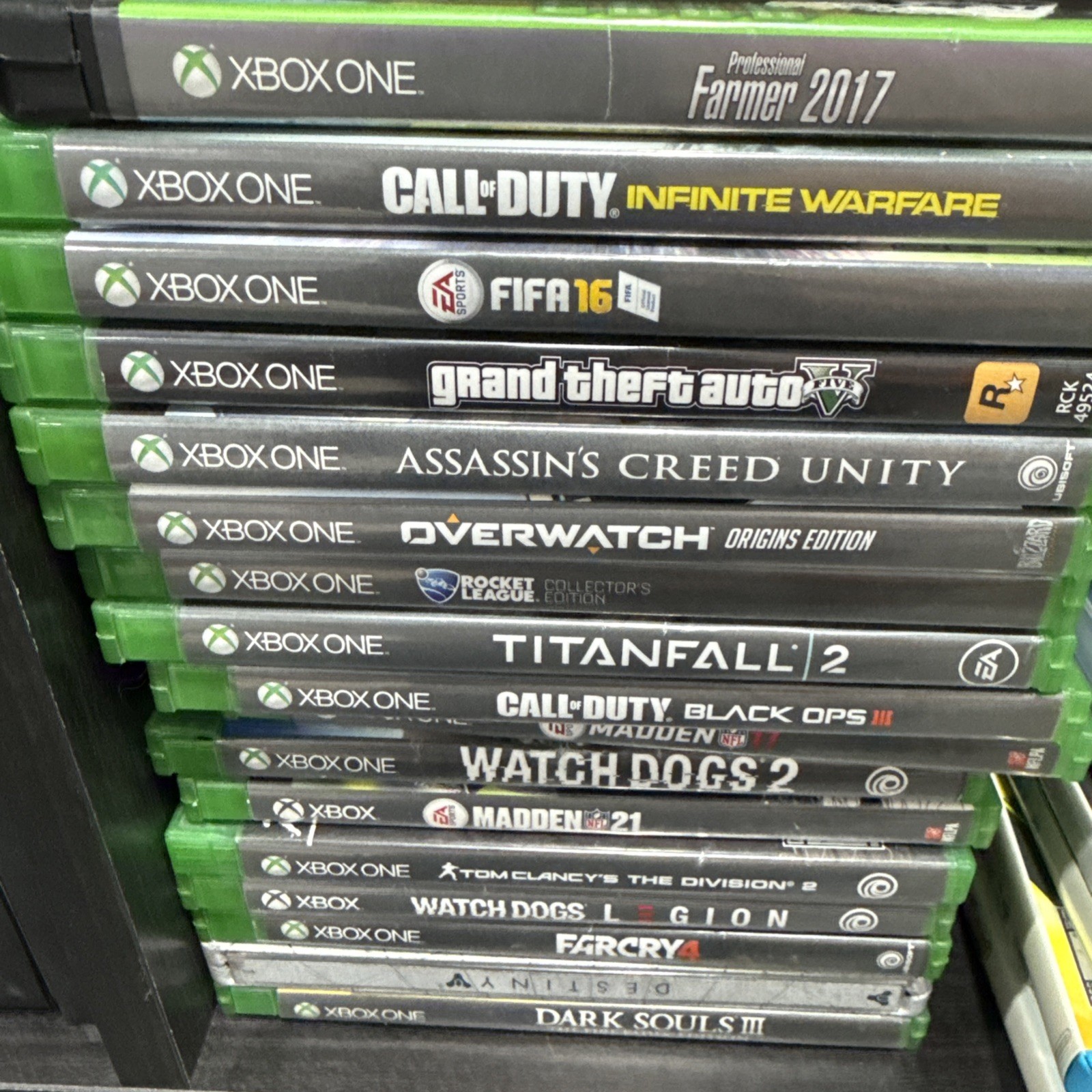 Lot of 17 Microsoft Xbox One Games. Assorted Titles. Tested