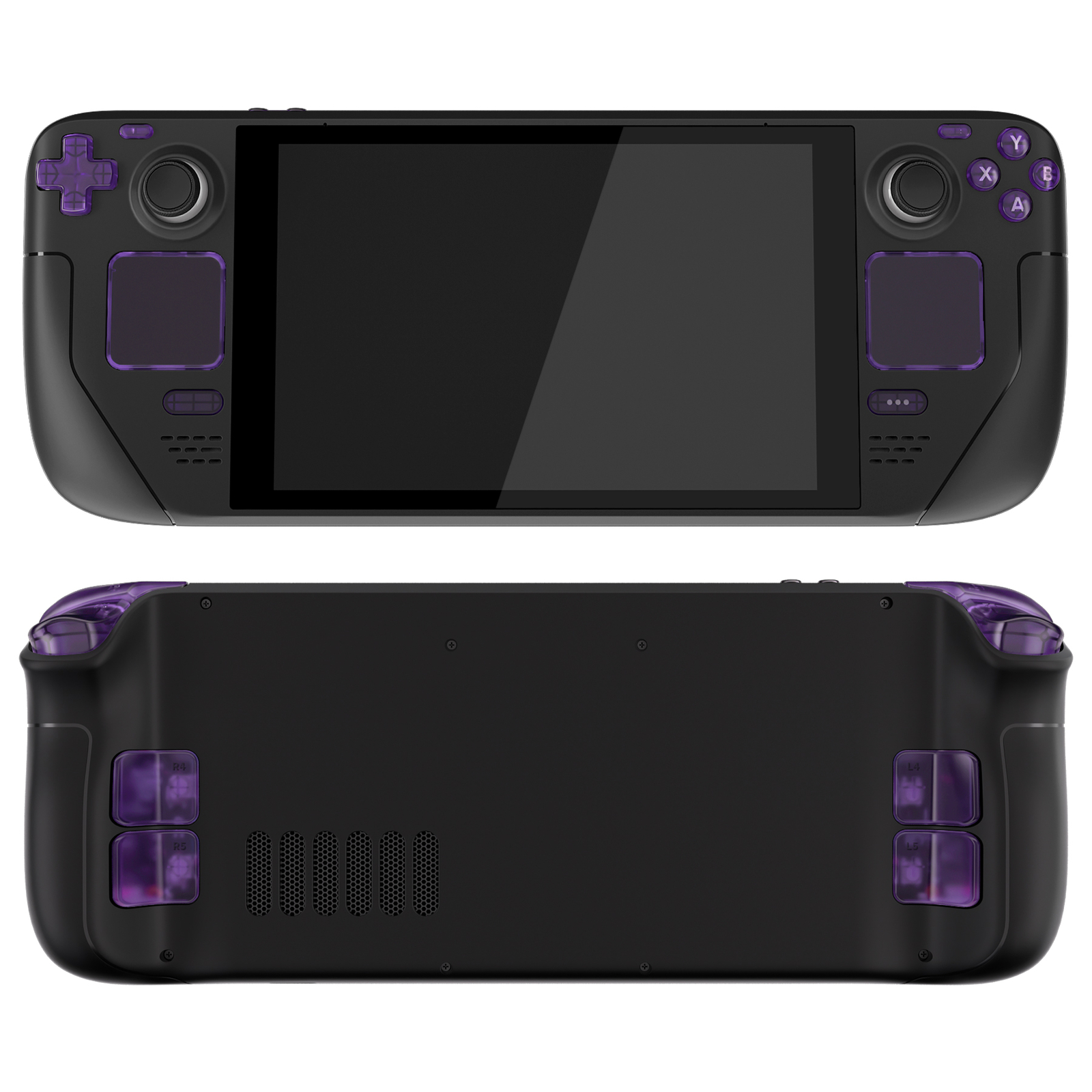 Full Set Buttons ABXY Dpad Trackpad Bumpers Triggers For Steam Deck Multi-color