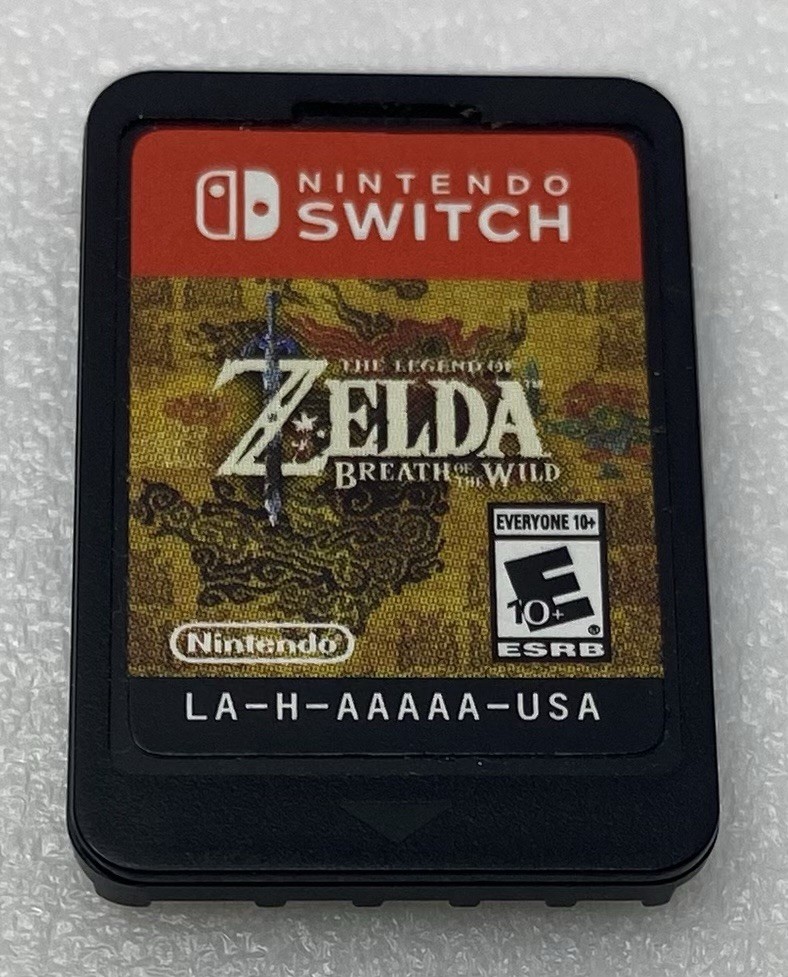 Zelda Breath of the Wild Nintendo Switch Game Cartridge Only No Case