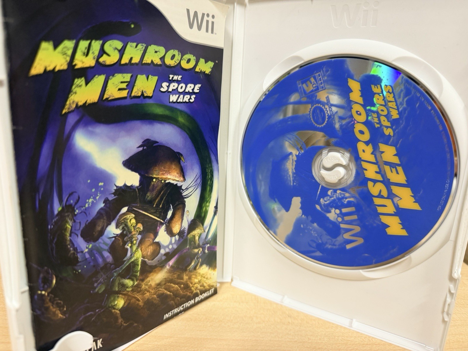 Mushroom Men: The Spore Wars (Nintendo Wii, 2008) CIB