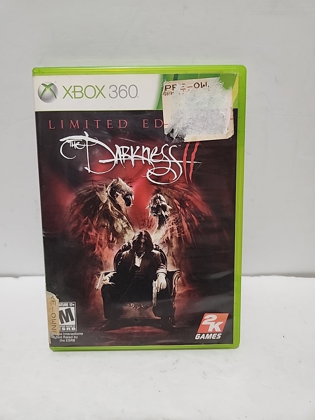The Darkness II — Limited Edition (Microsoft Xbox 360, 2012) CIB