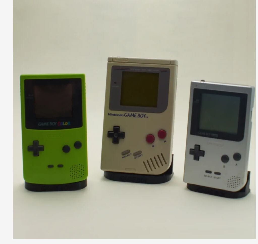 Nintendo GameBoy Original/Pocket/Color Handheld Console Display Stand Holder