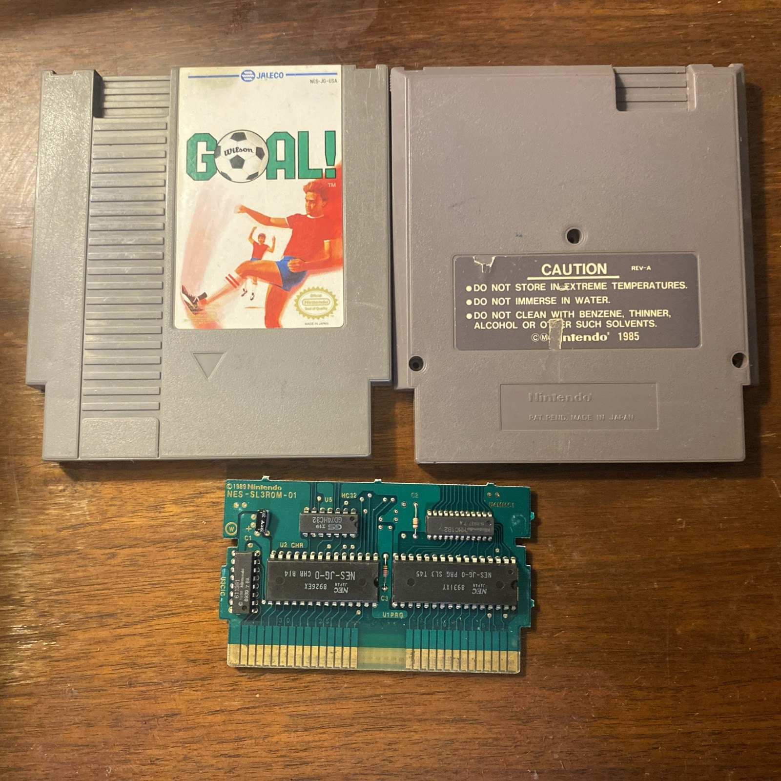 Goal (Nintendo Entertainment System, 1989) (NES-039)