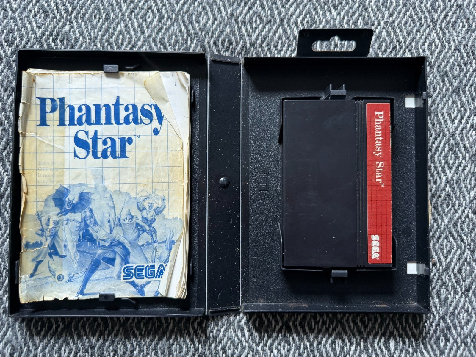 Master System Phantasy Star Game PAL REGION FREE (Works in US)