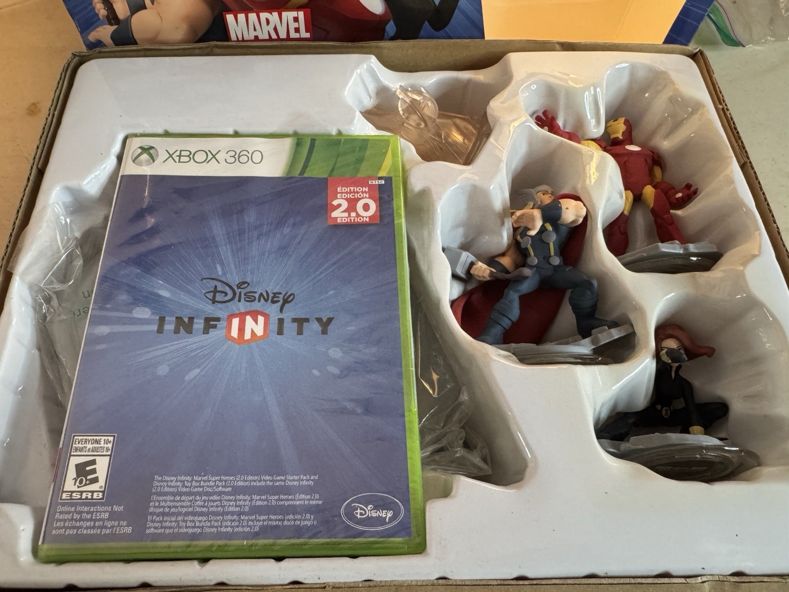 XBOX 360 Disney Infinity 2.0 Edition Marvel Super Heroes Starter Pack Sealed New