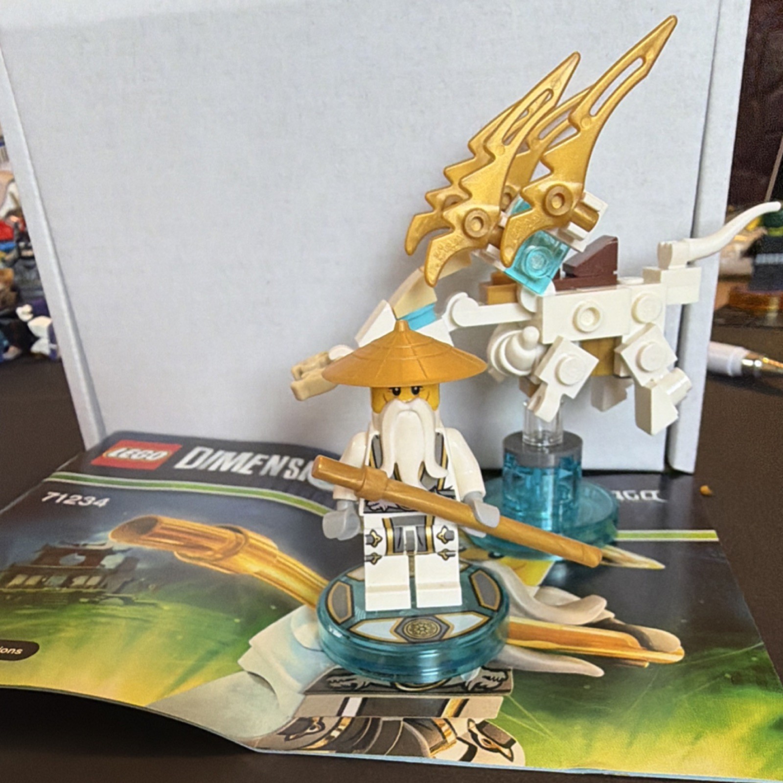 LEGO Dimensions NINJAGO 71234 Sensei Wu Figure Pack BEAUTIFUL CONDITION