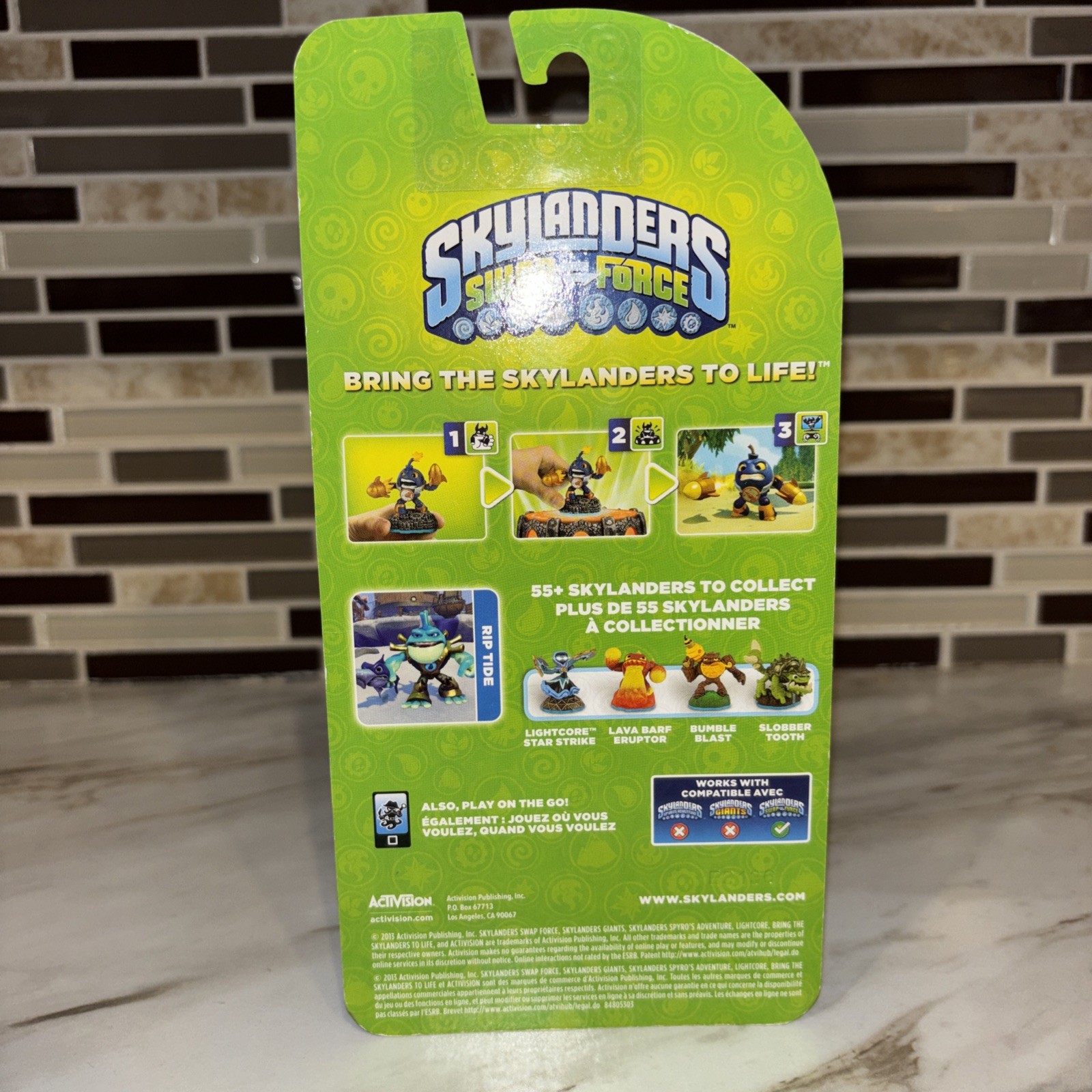 NIB Skylanders Swap Force Rip Tide