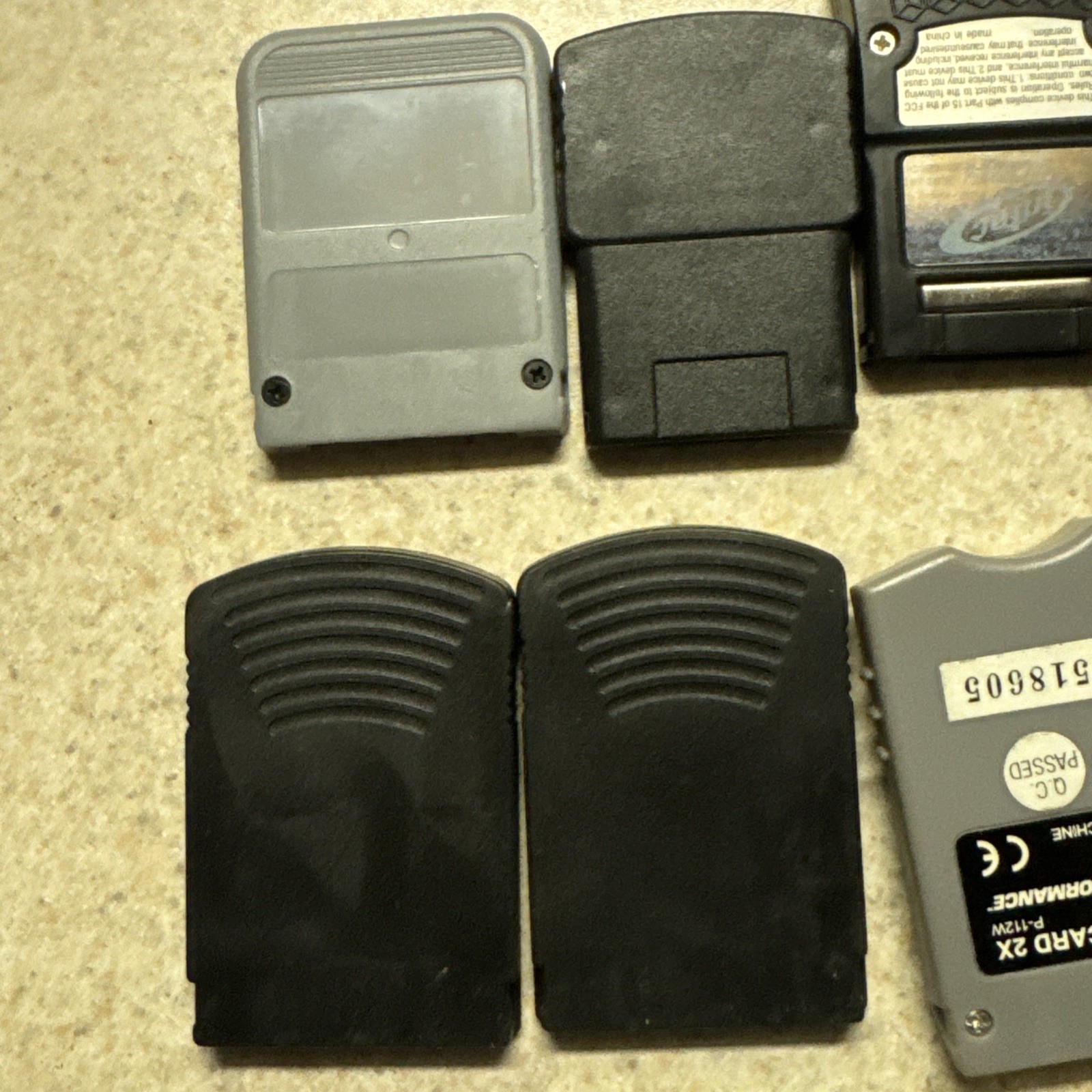 Bulk Lot: 10 Memory Cards for Retro Consoles — PS1/PS2/GameCube